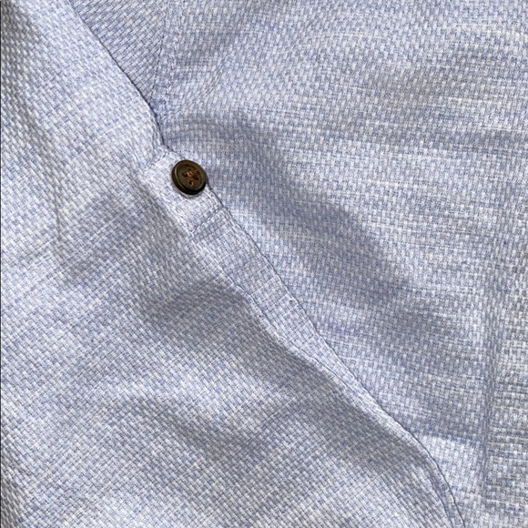 Boys H&M  light blue button down size small - Picture 6 of 7
